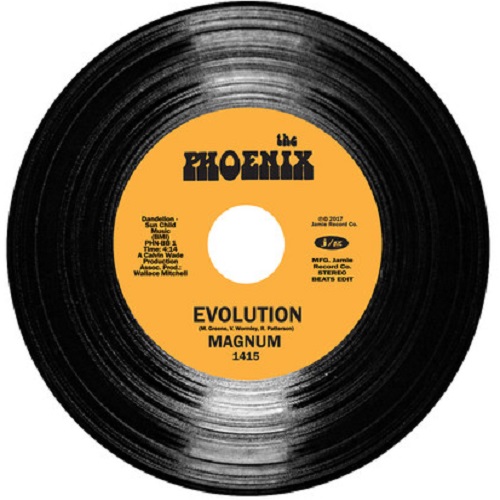 MAGNUM / マグナム / EVOLUTION (BEATS EDIT) / IT'S THE MUSIC THAT MAKES US DO IT(7'')