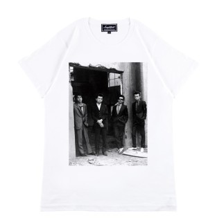 ROOSTERS(Z) / ルースターズ / Amplifier “THE ROOSTERS” TEE design A  WHITE/M
