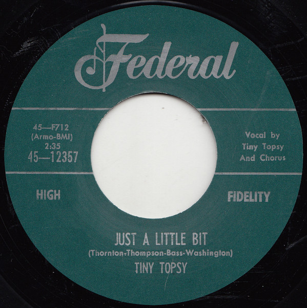 TINY TOPSY / JUST A LITTLE BIT / EVERYBODY NEED SOME LOVING (7")
