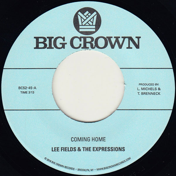 LEE FIELDS & THE EXPRESSIONS / リー・フィールズ&ザ・エクスプレッションズ / COMING HOME / PRECIOUS LOVE (7")