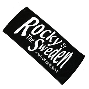 ROCKY & THE SWEDEN / FIGHT FOR YOUR RIGHT TOWEL