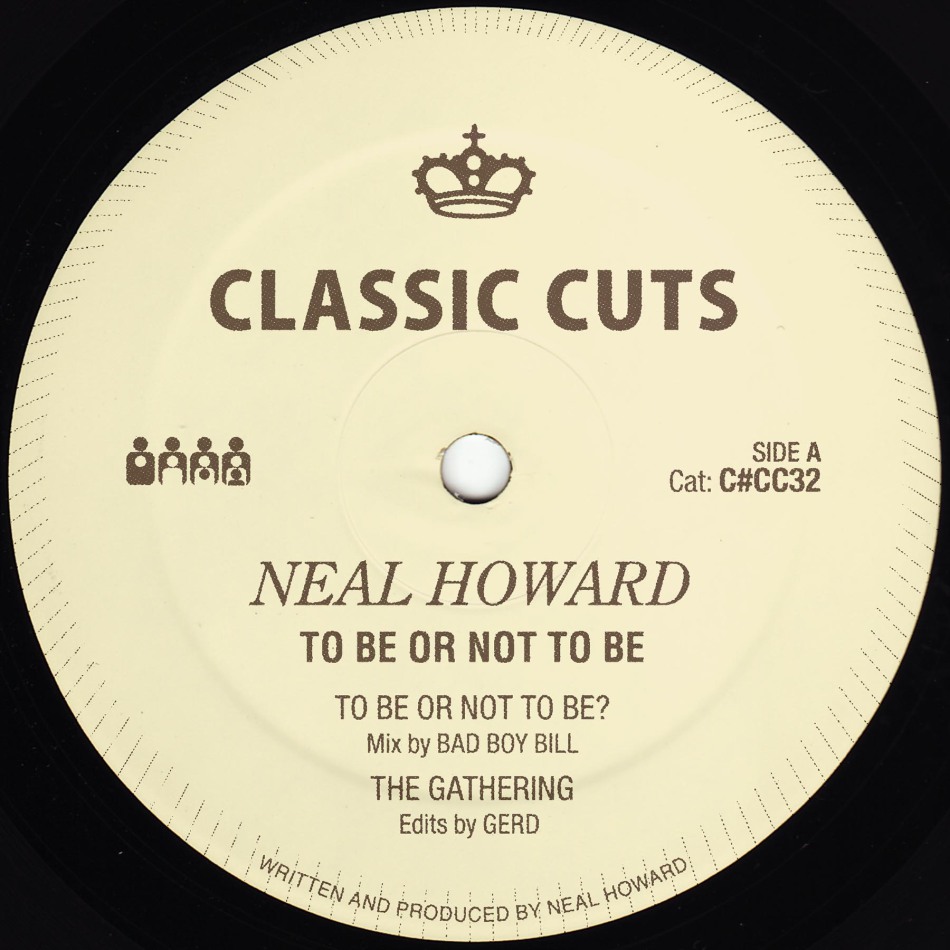 NEAL HOWARD / TO BE OR NOT TO BE EP