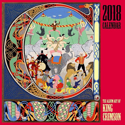 KING CRIMSON / キング・クリムゾン / 2018 CALENDAR: THE ALBUM ART OF THE KING CRIMSON
