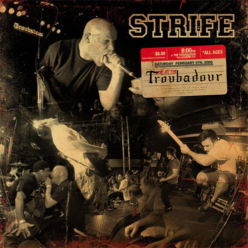 STRIFE (PUNK) / ストライフ / LIVE AT THE TROUBADOUR (CD+DVD)