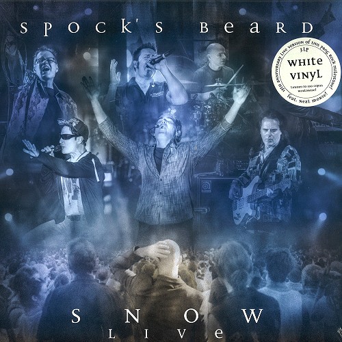 SPOCK'S BEARD / スポックス・ビアード / SNOW-LIVE: 3LP WHITE VINYL LIMITED TO 550 COPIES WORLDWIDE - 180g LIMITED VINYL