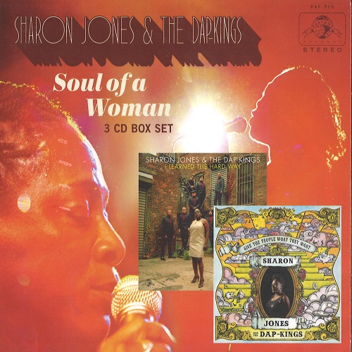 SHARON JONES & THE DAP-KINGS / シャロン・ジョーンズ&ダップ・キングス / SOUL OF A WOMAN(3CD BOX) 