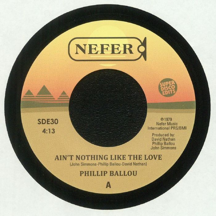 PHILLIP BALLOU / AIN'T NOTHING LIKE THE LOVE / ARE YOU FOR REAL (7")