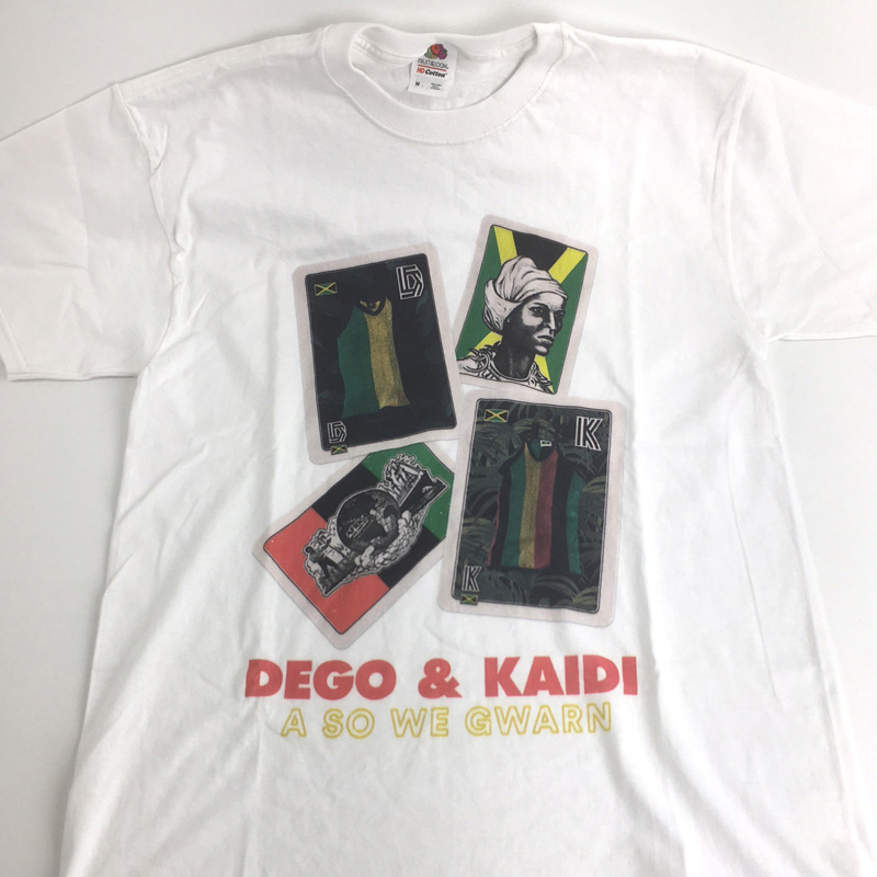 DEGO & KAIDI / ディーゴ・アンド・カイディ / SO WE GWARN T-SHIRTS SIZE:M