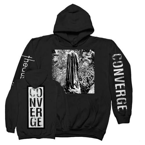 CONVERGE / コンヴァージ / DUSK IN US COVER PULLOVER HOODIE (BLACK / L-SIZE)