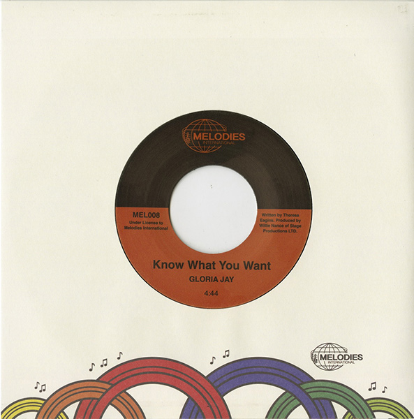 GLORIA JAY / KNOW WHAT YOU WANT / I'M GONNA MAKE IT (7")