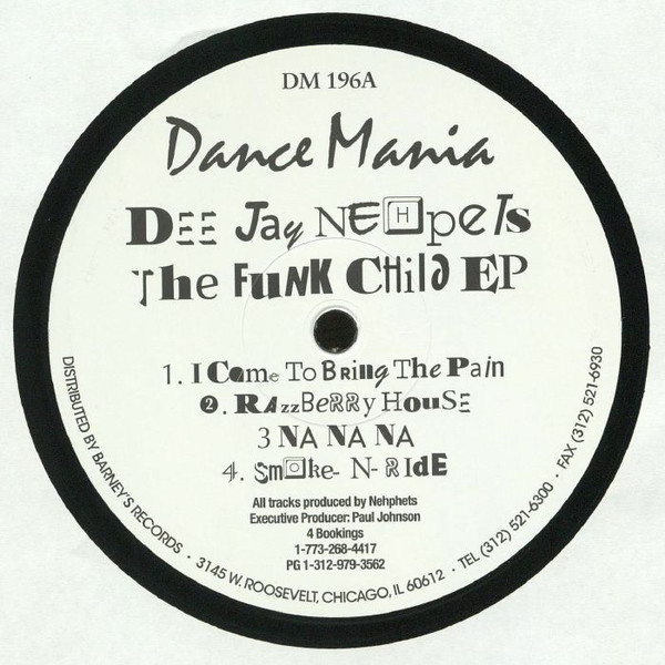 DEE JAY NEHPETS / FUNK CHILD EP (2017 RE-ISSUE)