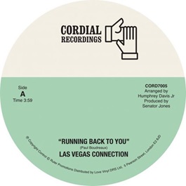 LAS VEGAS CONNECTION / RUNNING BACK TOYOU / GIVE ME YOUR LOVE (7")