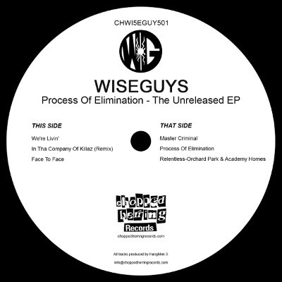 WISEGUYS / PROCESS OF ELIMINATION - THE UNRELEASED EP 12"