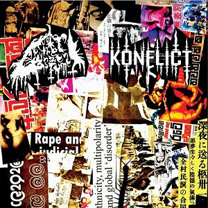 KONFLICT / REEK OF THE UNZEN GAS FUMES / Conflict Is Control / Poisonous Gas Thrower Of Jigoku (LP)