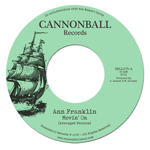 ANN FRANKLIN / MOVIN' ON (7")