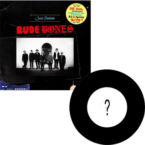 RUDE BONES / ルード・ボーンズ / Just Started 7インチ付セット