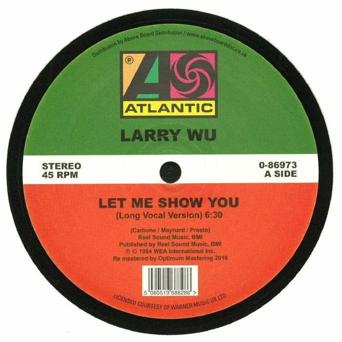 LARRY WU / LET ME SHOW YOU (12")