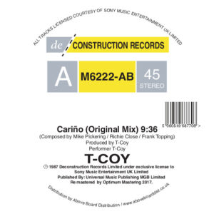 T-COY / CARINO (RE-ISSUE)