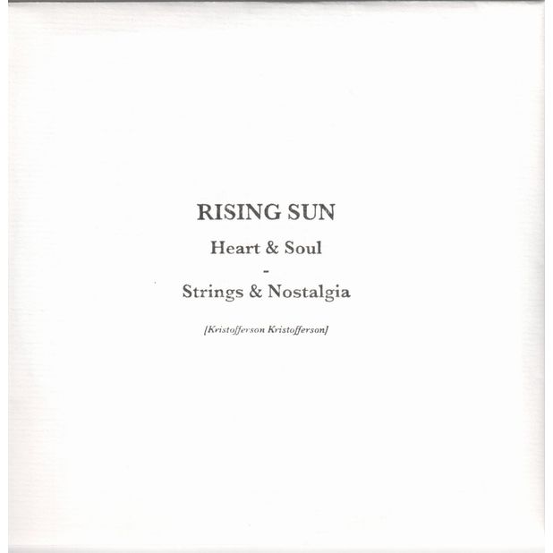 RISING SUN (TECHNO) / HEART & SOUL - STRINGS & NOSTALGIA