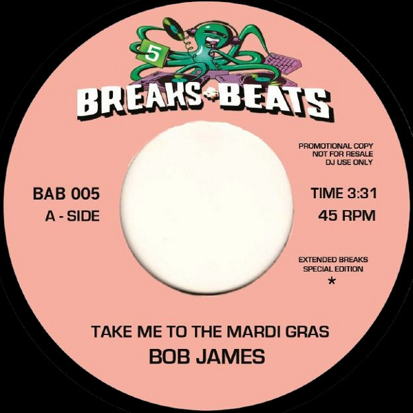 BOB JAMES / ボブ・ジェームス / take me to the mardi gras / sandworms(7")