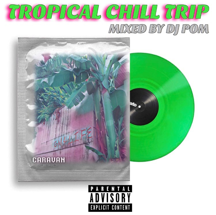 DJ POM from CARAVAN RECORDS / TROPICAL CHILL TRIP