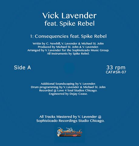 VICK LAVENDER / ヴィック・ラベンダー / CONSEQUENCIES EP (FEAT SPIKE REBEL)