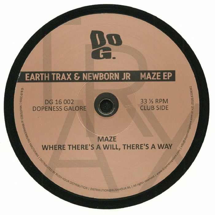 EARTH TRAX X NEWBORN JR. / MAZE EP