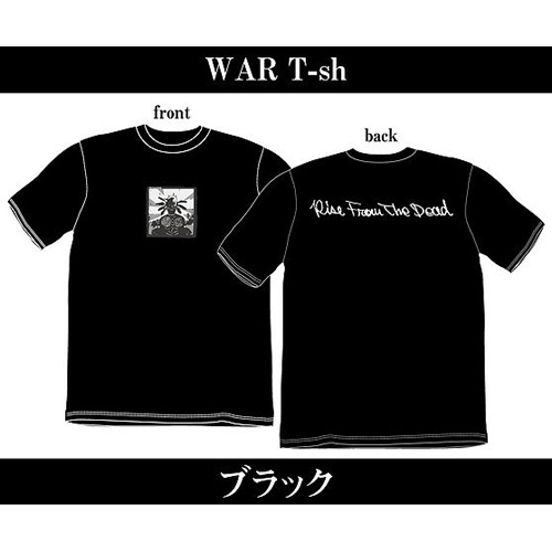 RISE FROM THE DEAD / WAR T-SHIRT BLACK/M