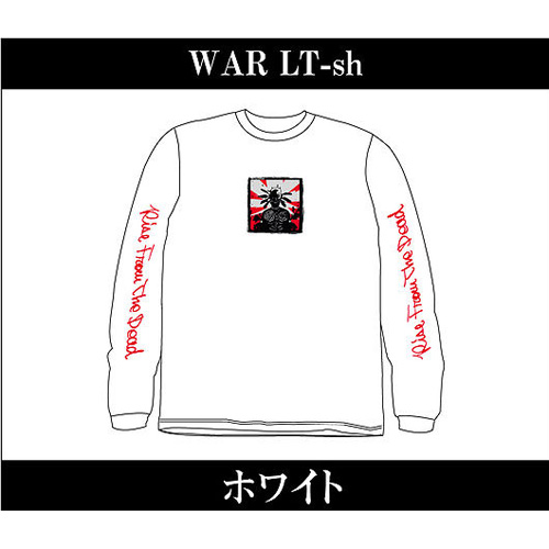 RISE FROM THE DEAD / WAR LONG T-SHIRTS WHITE/M