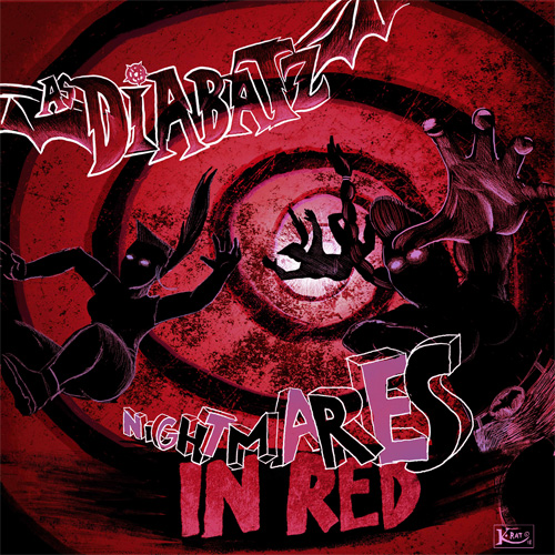 AS DIABATZ / アズディアバッツ / NIGHTMARES IN RED (LP)
