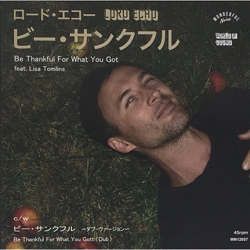 LORD ECHO / ロード・エコー / Be Thankful For What You Got feat. Lisa Tomlins 7"