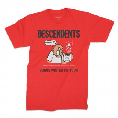 DESCENDENTS / BONUS CUP '86 TOUR TEE (S-SIZE)