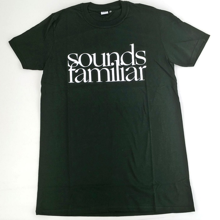 SOUNDS FAMILIAR / SOUNDS FAMILIAR LOGO TEE GREEN FOREST SIZE:S