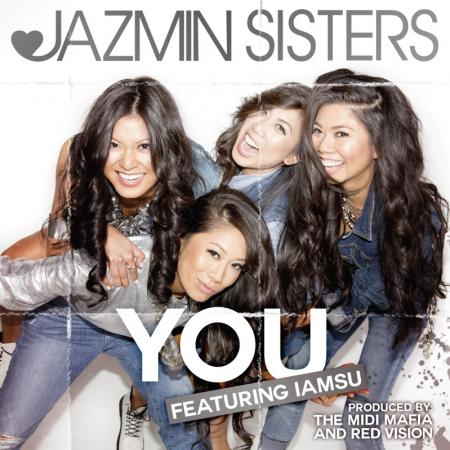 JAZMIN SISTERS / ジャズミン・シスターズ / ユー Feat. IAMSU! / ユー (クラブ・リミックス) (7")