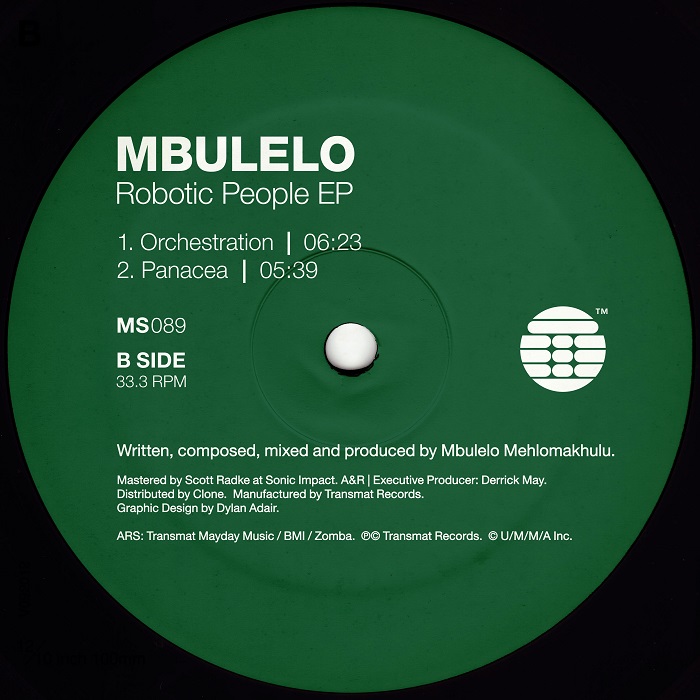 MBULELO / ムブレロ / ROBOTIC PEOPLE EP