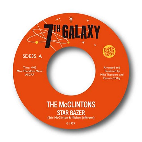McCLINTONS /  STAR GAZER / DREAM BABY BLUE(7")