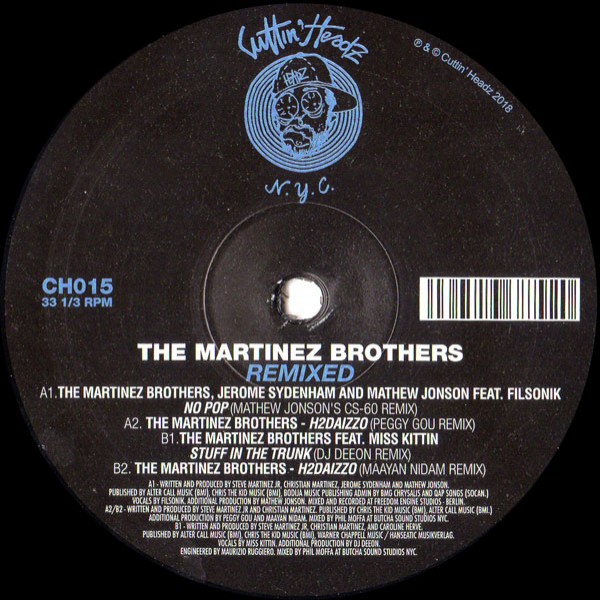 MARTINEZ BROTHERS / マルチネス・ブラザーズ / REMIXED