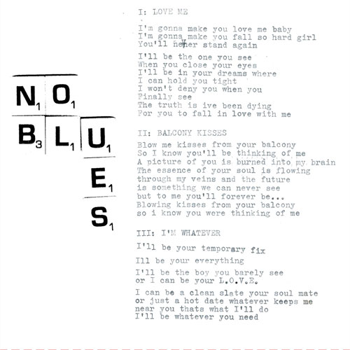NO BLUES (PUNK) / NO BLUES (7")