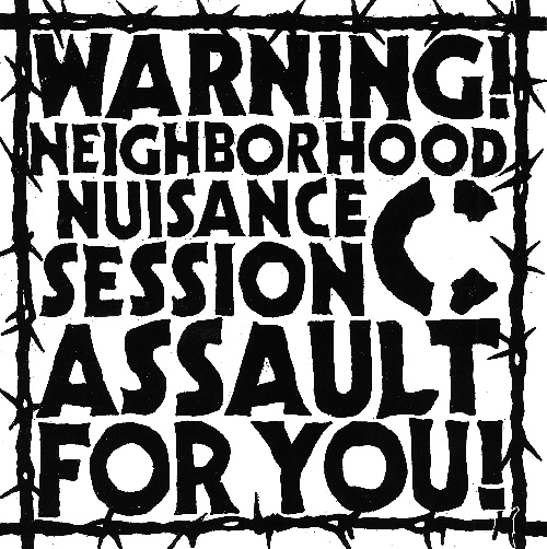 C (JPN/PUNK) / warning! neighborhood nuisance session assault for you!