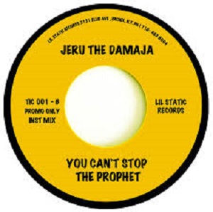 JERU THE DAMAJA / ジェルー・ザ・ダマジャ / YOU CAN'T STOP THE PROPHET 7"