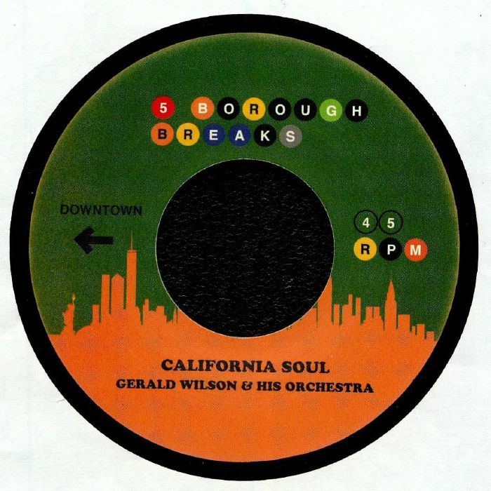 A.D.O.R. / GERALD WILSON ORCHESTRA / LET IT ALL HANG OUT / CALIFORNIA SOUL 7"