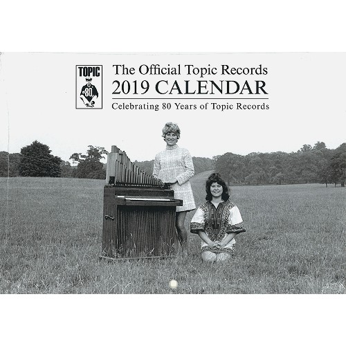 V.A. / THE OFFICIAL TOPIC RECORDS 2019 CALENDAR: CELEBRATION 80 YEARS OF TOPIC RECORDS