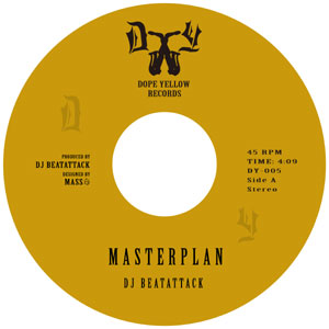 DJ BEATATTACK / MASTERPLAN b/w MUCHO GUSTO 7"