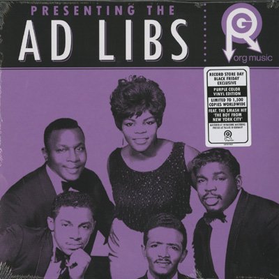 AD LIBS / アド・リブズ / Presenting... The Ad Libs (LP)