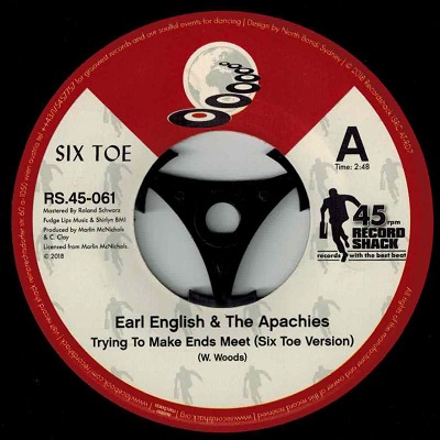 EARL ENGLISH & THE APACHES / TRYING TO MAKE ENDS MEET (7")