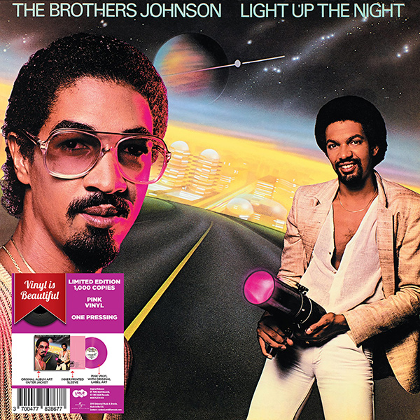 BROTHERS JOHNSON / ブラザーズ・ジョンソン / LIGHT UP THE NIGHT (PINK VINYL) (LP)