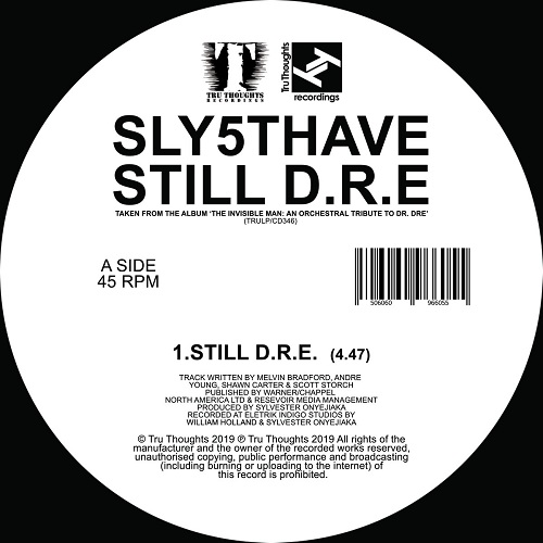 SLY5THAVE / LET ME RIDE (FEAT.JIMETTA ROSE) / STILL D.R.E
