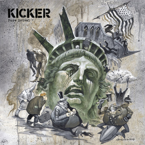 KICKER (PUNK) / キッカー / PURE DRIVEL (LP)