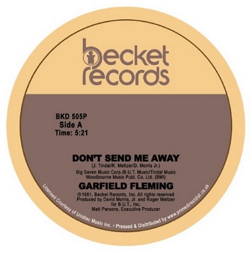 GARFIELD FLEMING / DON'T SEND ME AWAY (12")