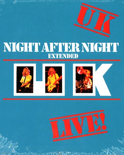U.K. / ユーケー / NIGHT AFTER NIGHT: 40TH ANNIVESARY CD+BLU-RAY EXTENDED EDITION - REMASTER